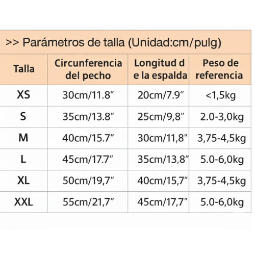 Pijamas para mascotas